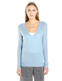 Theory Women s Adrianna Sweater Blue at Amazon